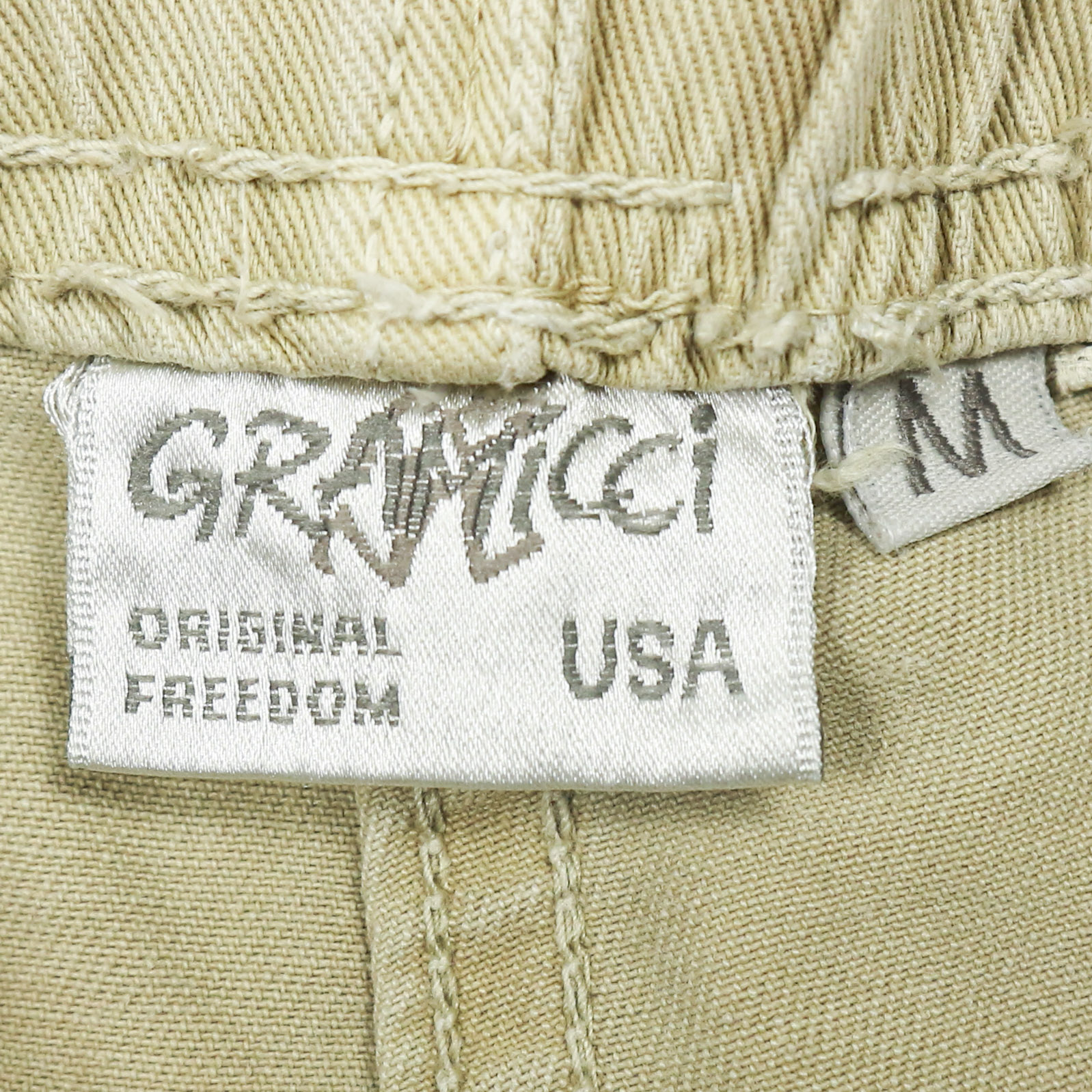 Gramicci Outdoor Khaki Tapered Pants Size M