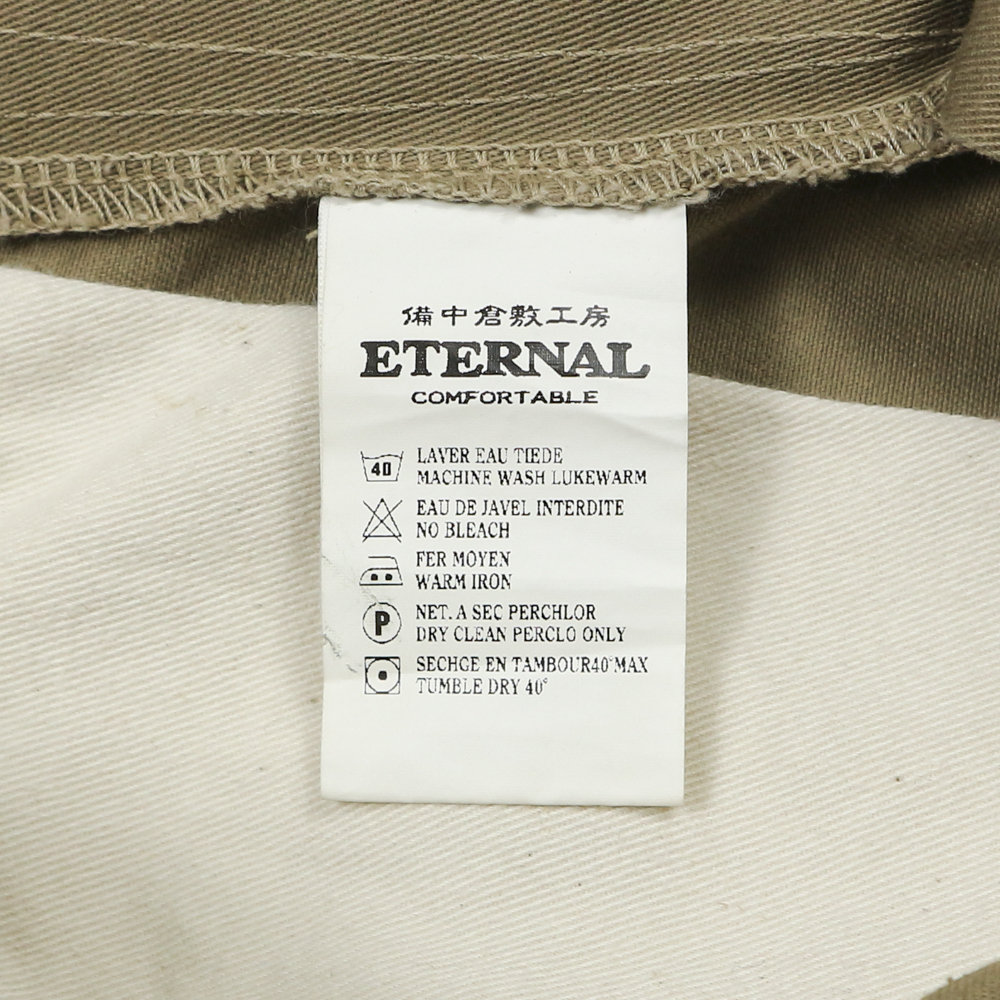 Eternal Made in JP 3D Khaki Pants Size 27