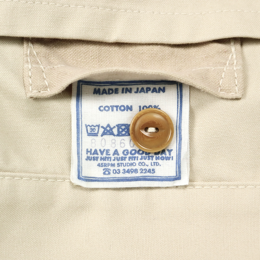 45rpm 45R Japan Canvas Sailor Pants Size 32