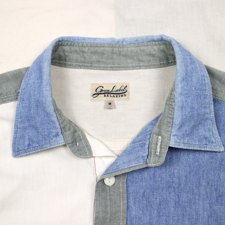United Arrows GLR Chambray Work Shirt Size M