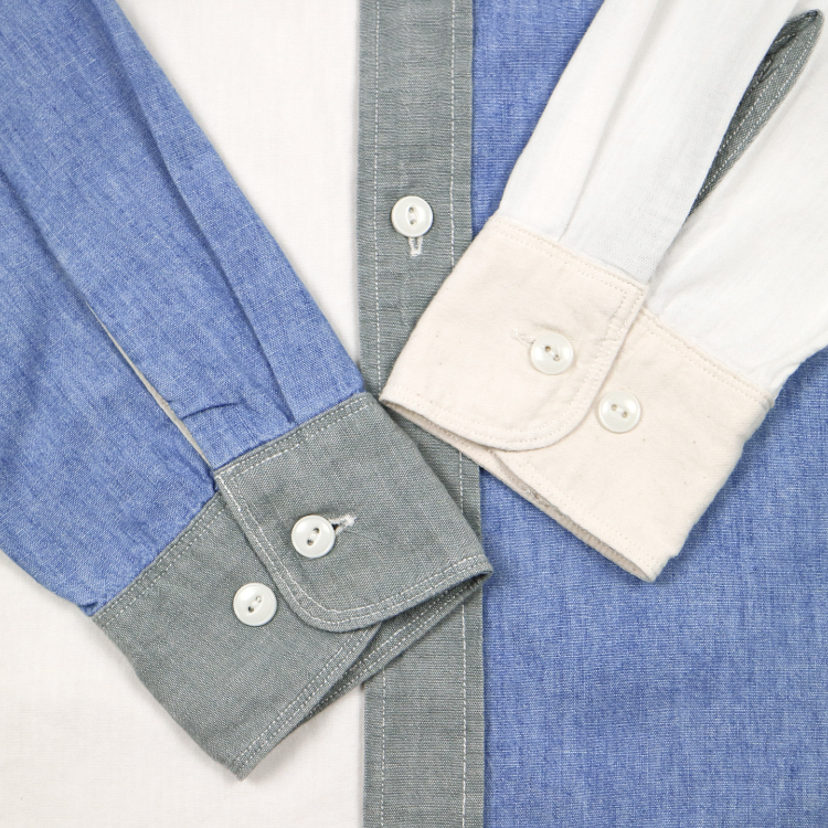 United Arrows GLR Chambray Work Shirt Size M