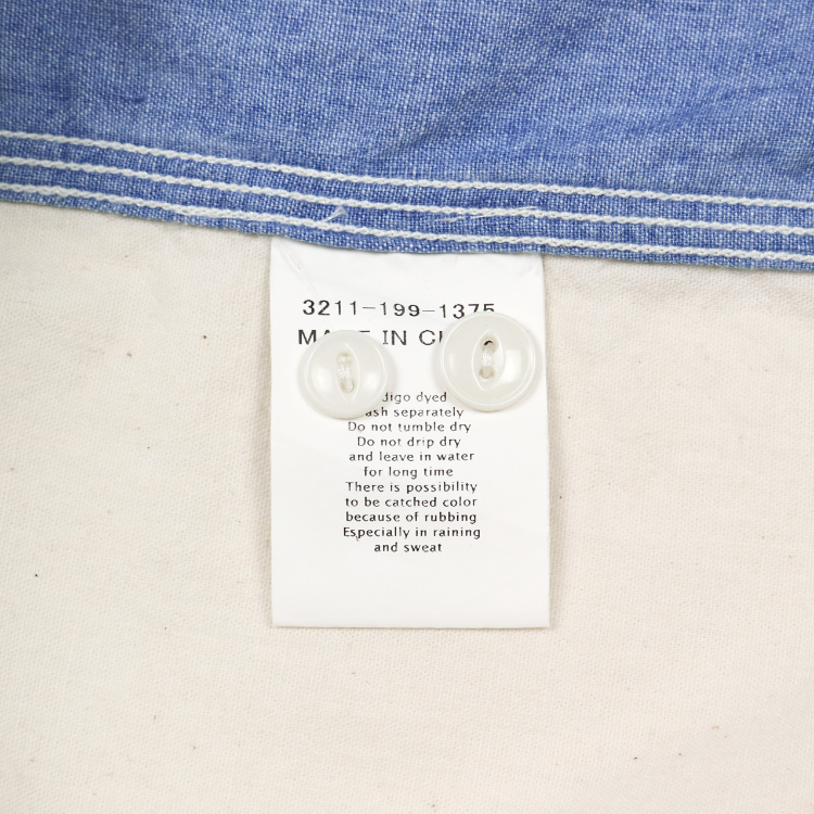 United Arrows GLR Chambray Work Shirt Size M