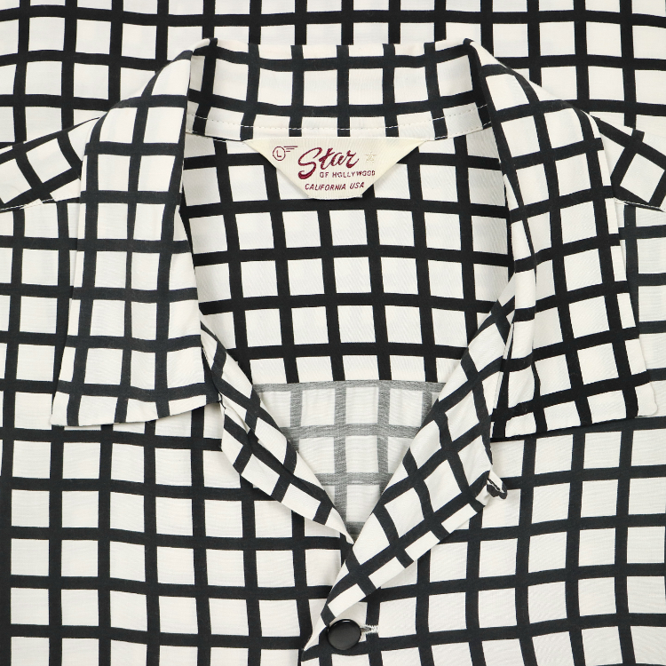 Star of Hollywood Rayon Sport Shirt Size L