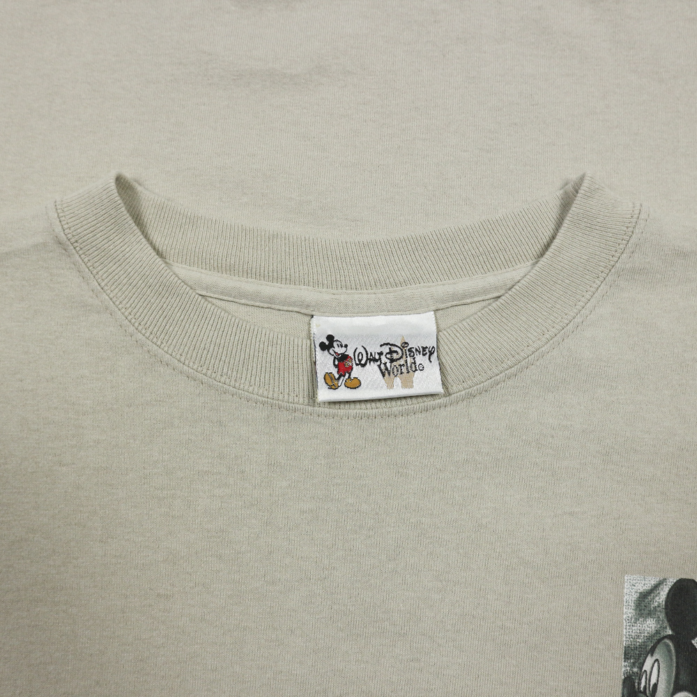 Vtg Disney Made in USA Mickey Print T-Shirt Size S