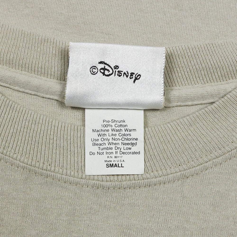 Vtg Disney Made in USA Mickey Print T-Shirt Size S