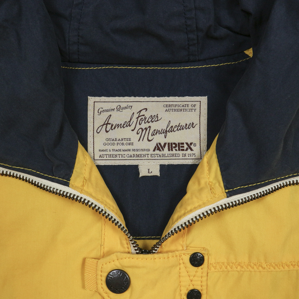 Avirex US Navy Graphic Embroidery Jacket Size L