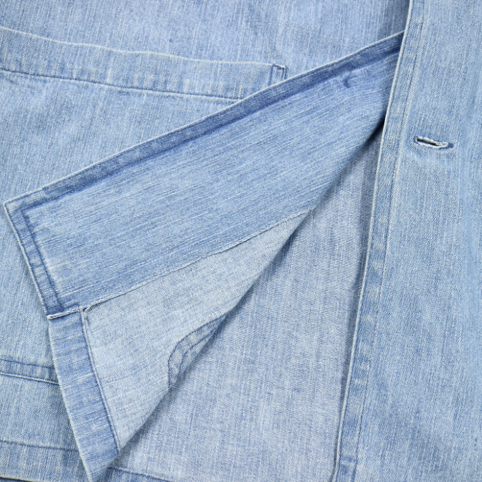 Hill Crop Selvedge Denim Chore Jacket Size XL