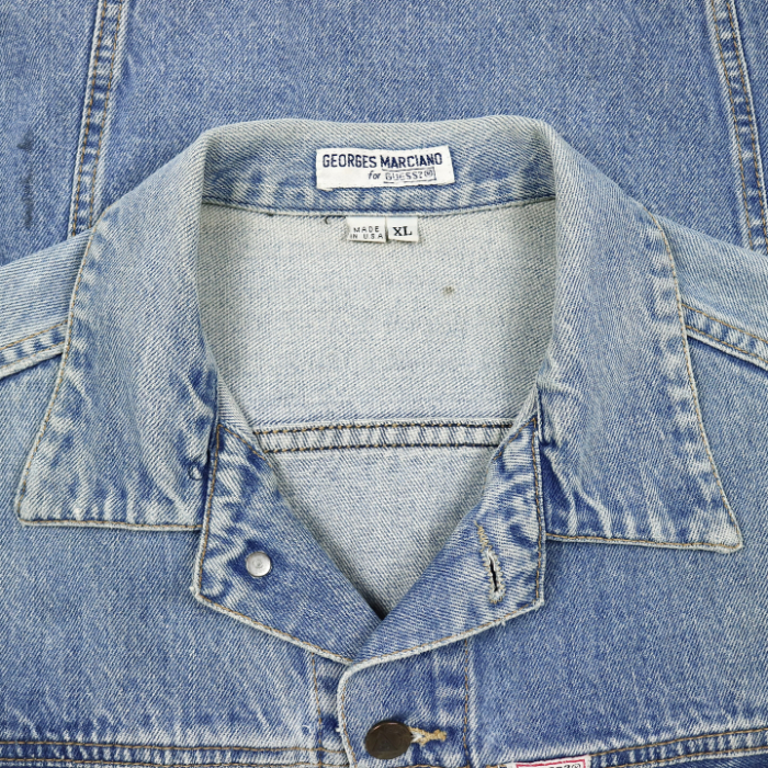 90s Guess Made in USA Denim Jacket Size L