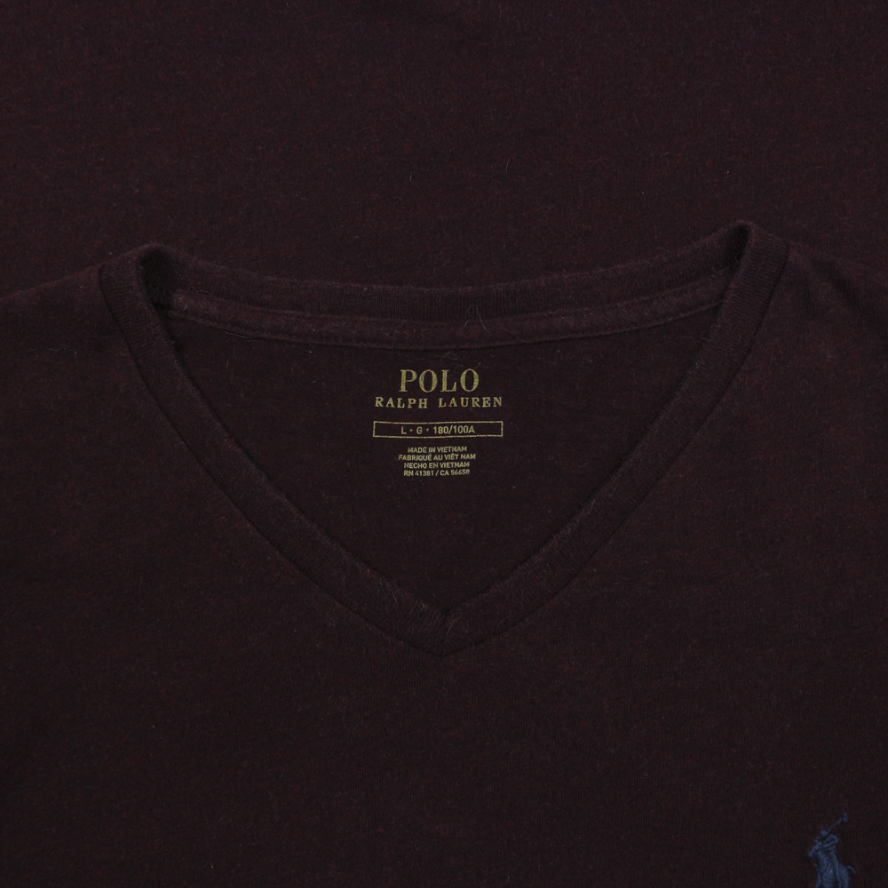 Polo Ralph Lauren V-neck T-Shirt Size L
