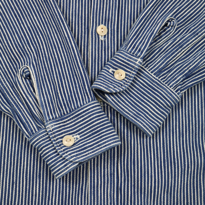 Deluxe Ware Japan Hickory Work Shirt Size S