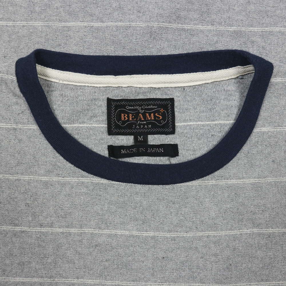 Beams Plus Made in JP Ringer T-Shirt Size M