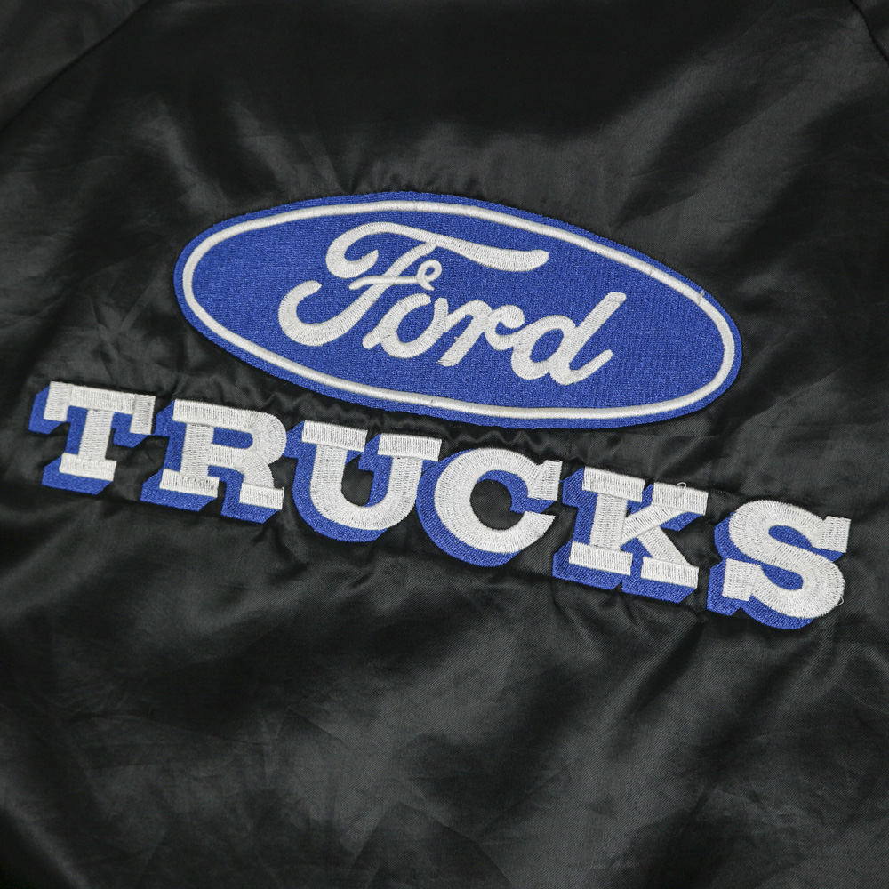 Vtg West Ark USA ‘Ford Trucks’ Team Jacket Size L
