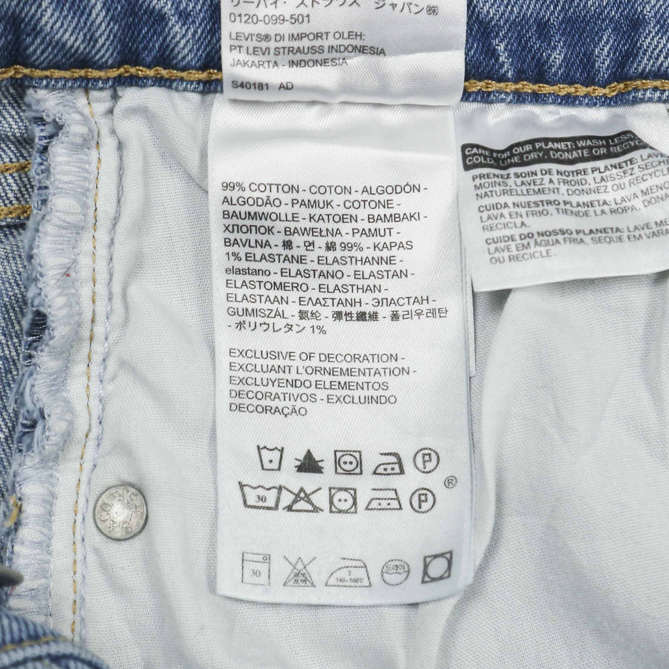 Vtg 70s Levi's Blanket Lined Type 3 Denim Jacket Size M