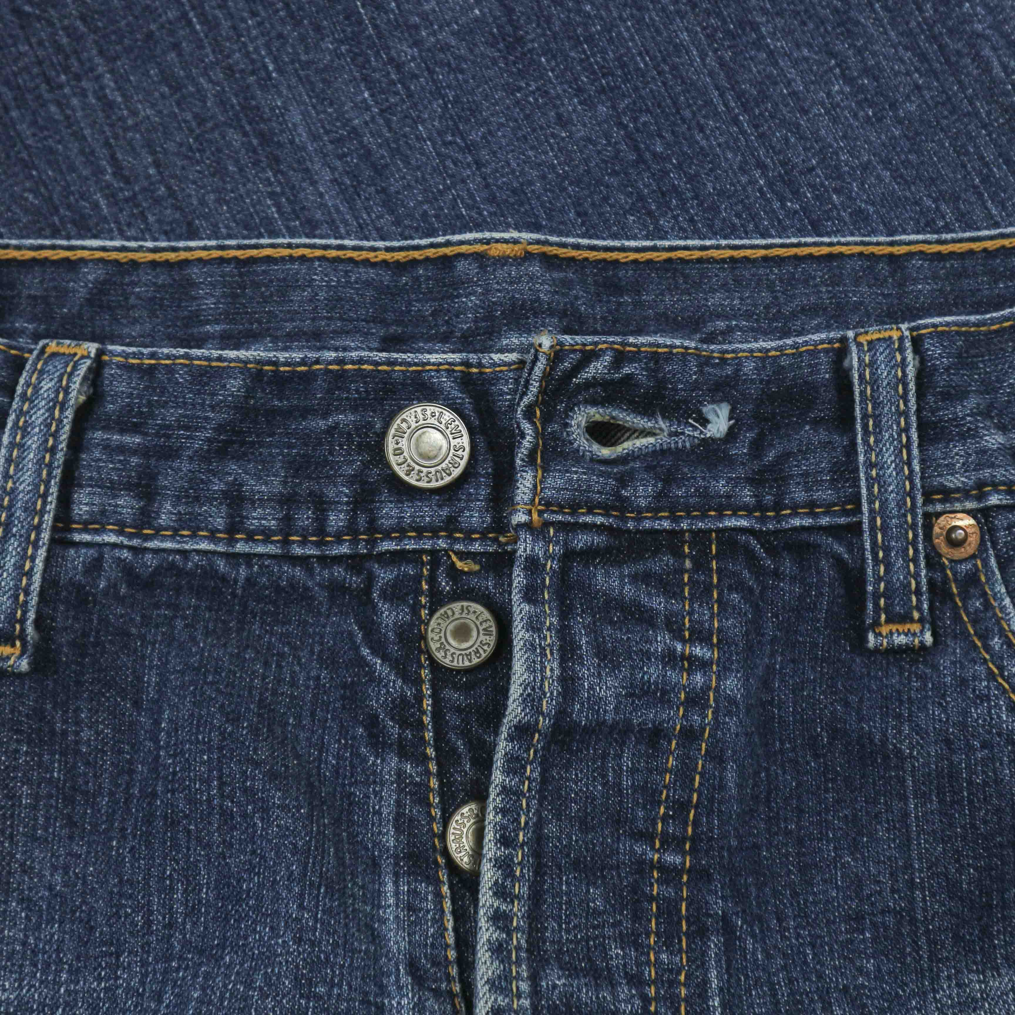 00s Levi's 501 Denim Jeans Size 34