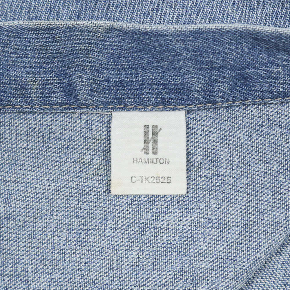 Vtg Polo Country Ralph Lauren Denim Shirt Size L