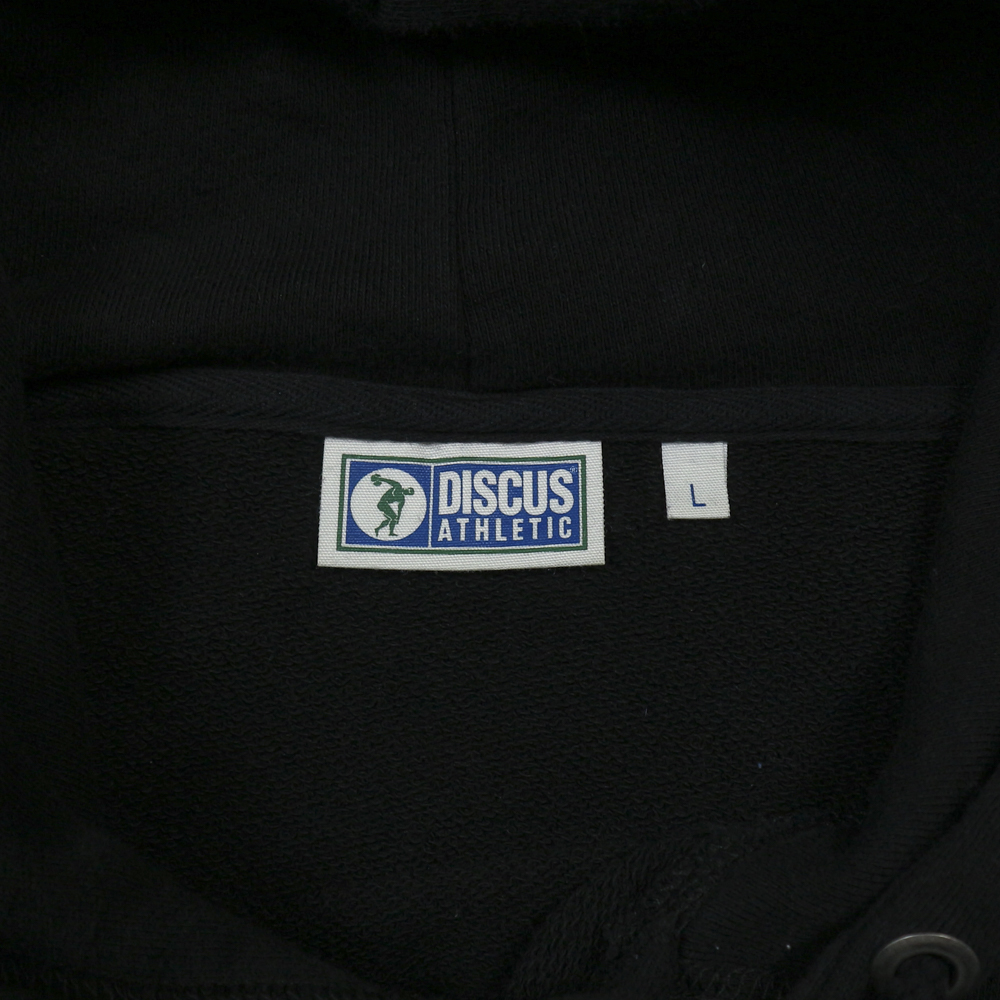 Discus Athletic Black Graphic Hoodie Size M