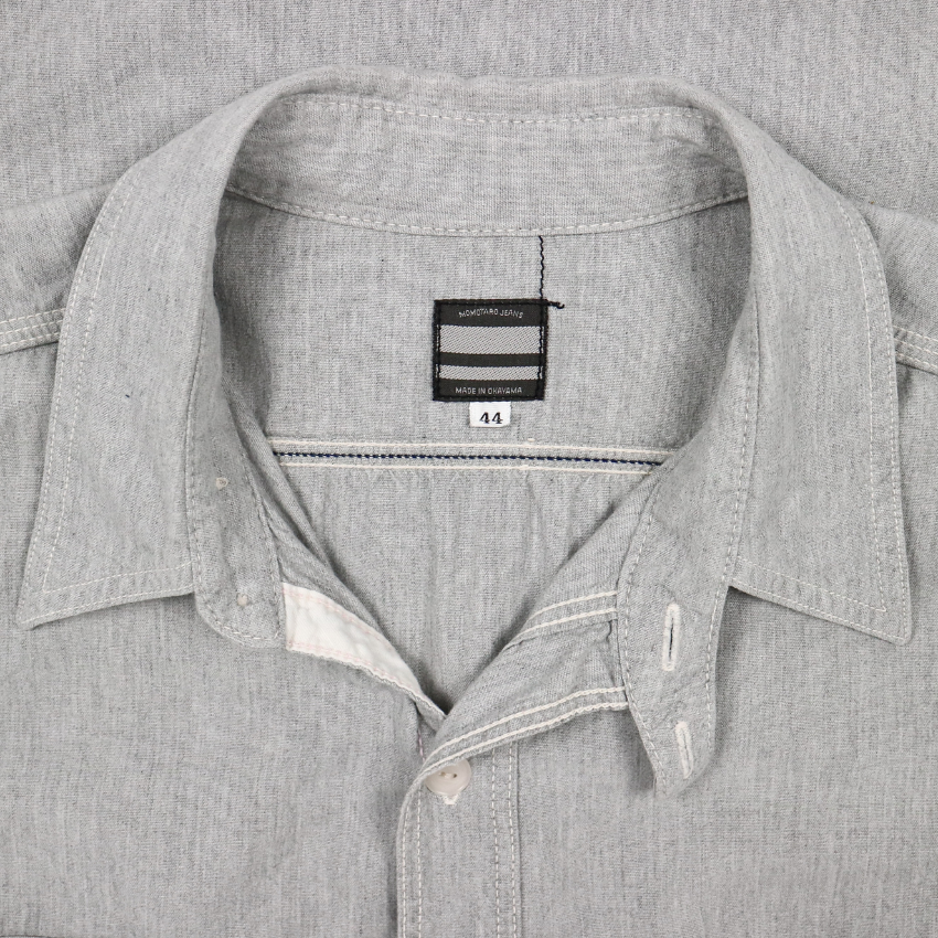 Momotaro Japan Chambray Shirt Size L
