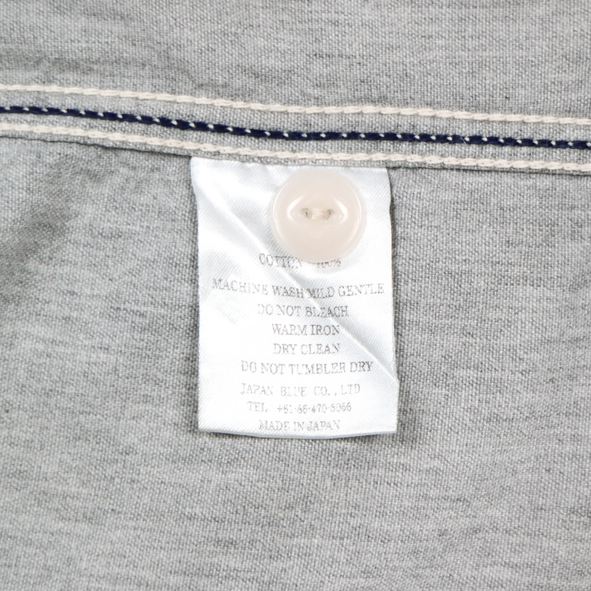 Momotaro Japan Chambray Shirt Size L