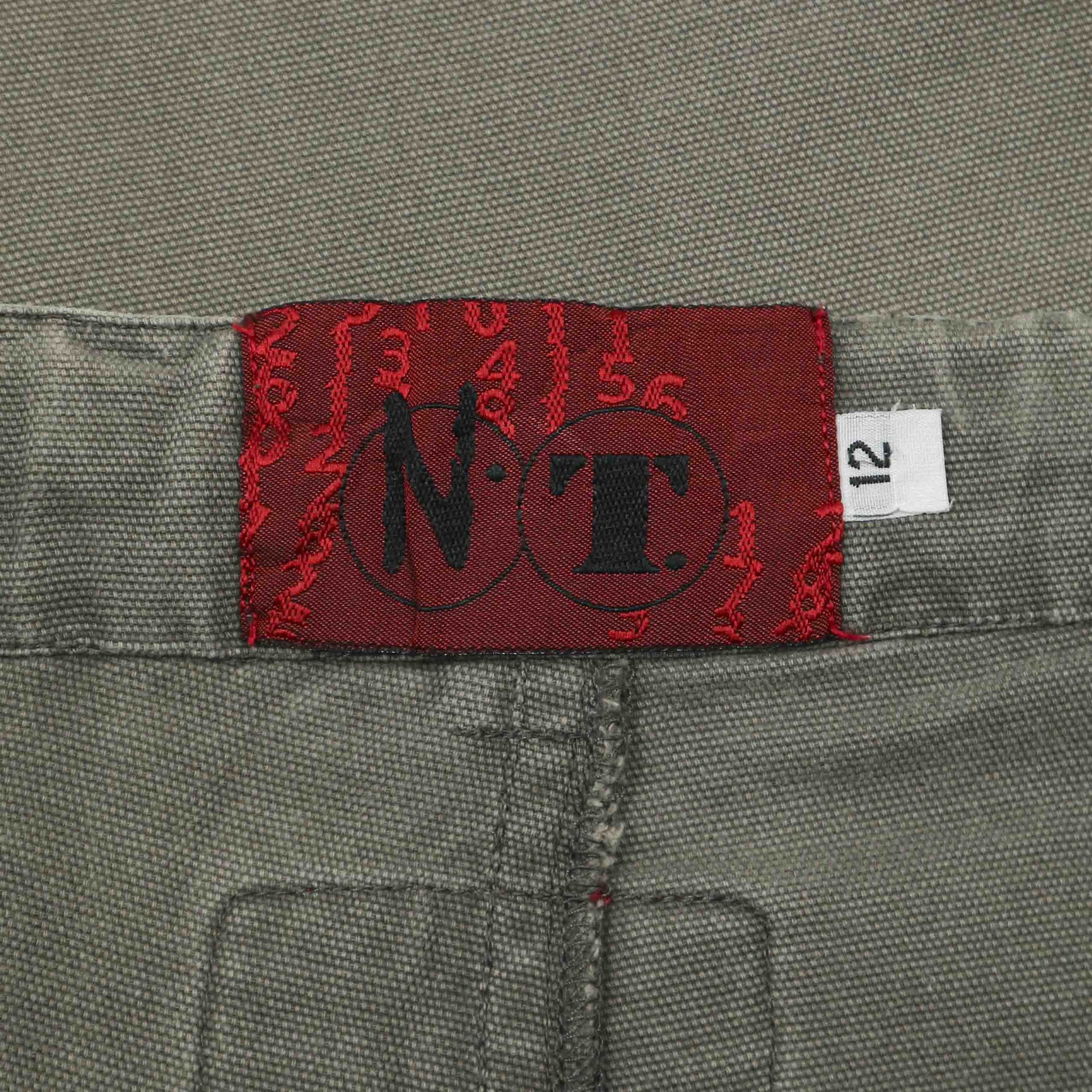 Number.T Canvas Work Pants Women Size 27