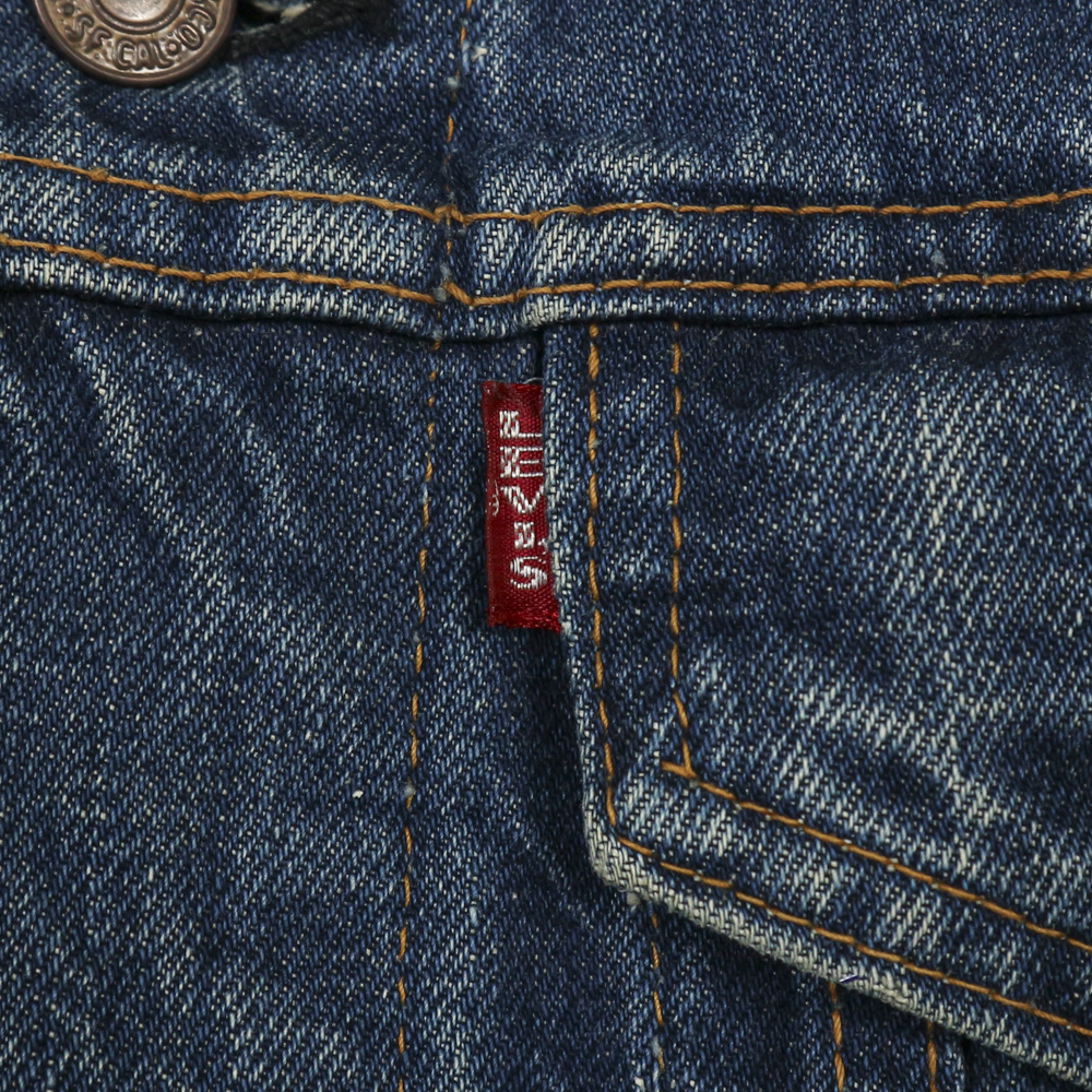 Vintage 60s Levi's USA Type 3 Denim Jacket Size S