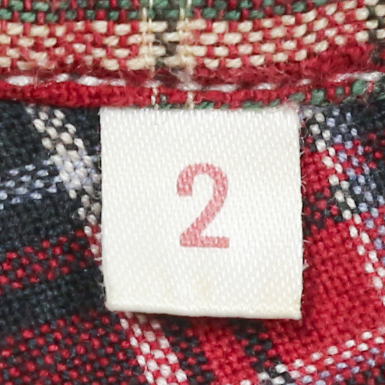 HRM Japan Patchwork Button-up Shirt Size S