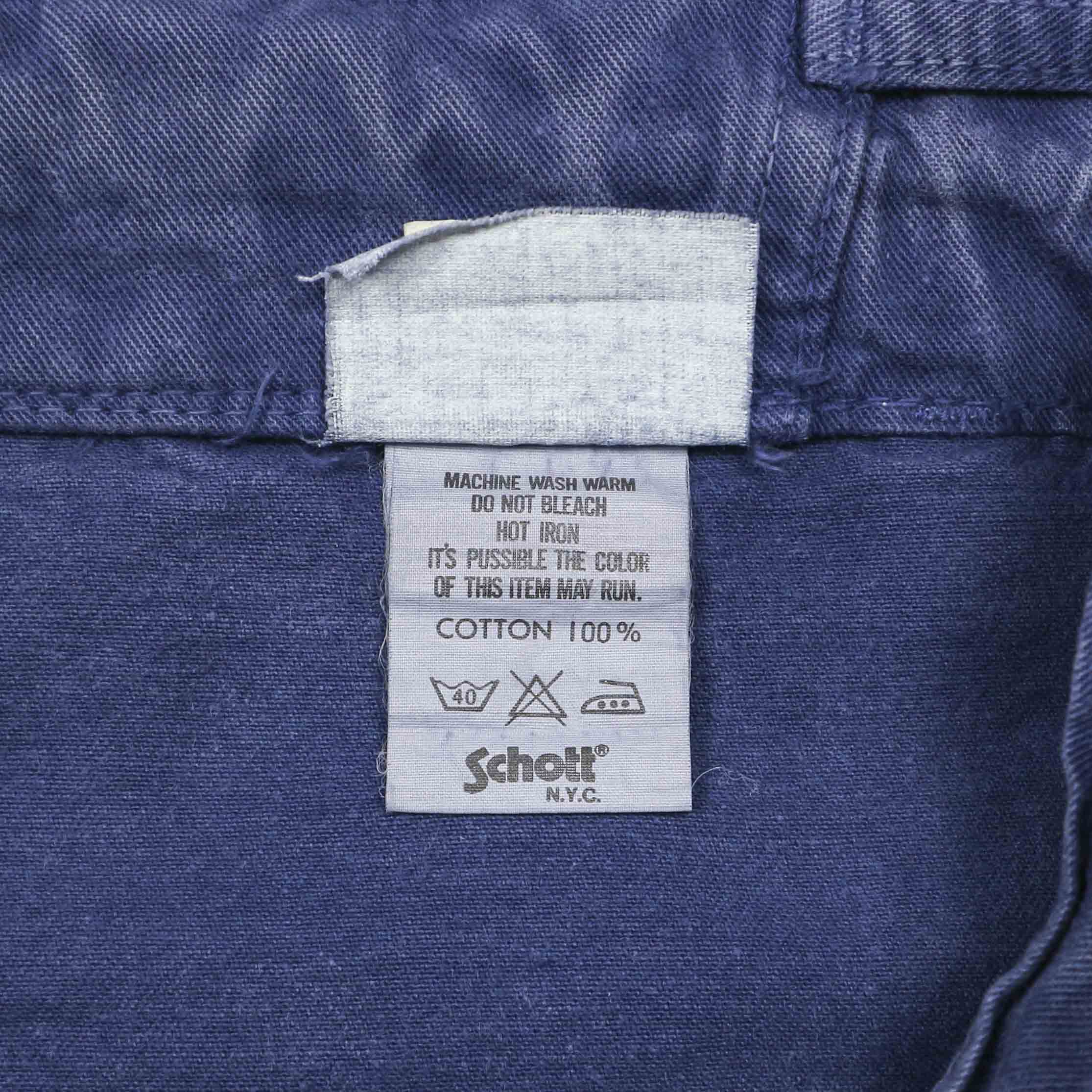 Schott Japan Made Utility Pants Size 36-38