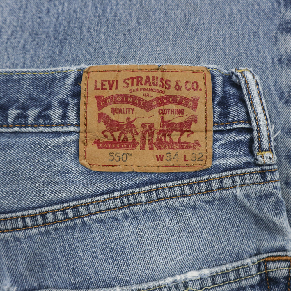2010s Levi's 550 Denim Jeans Size 34