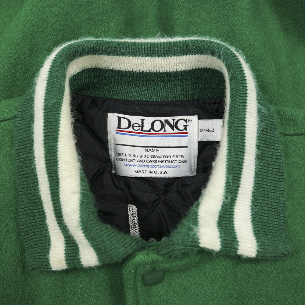 2000s DeLong Made in USA Varsity Jacket Size L