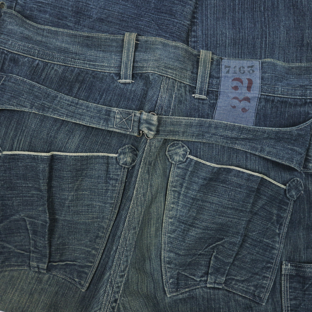 Mister Freedom USA Selvedge Denim Utility Pants Size 31