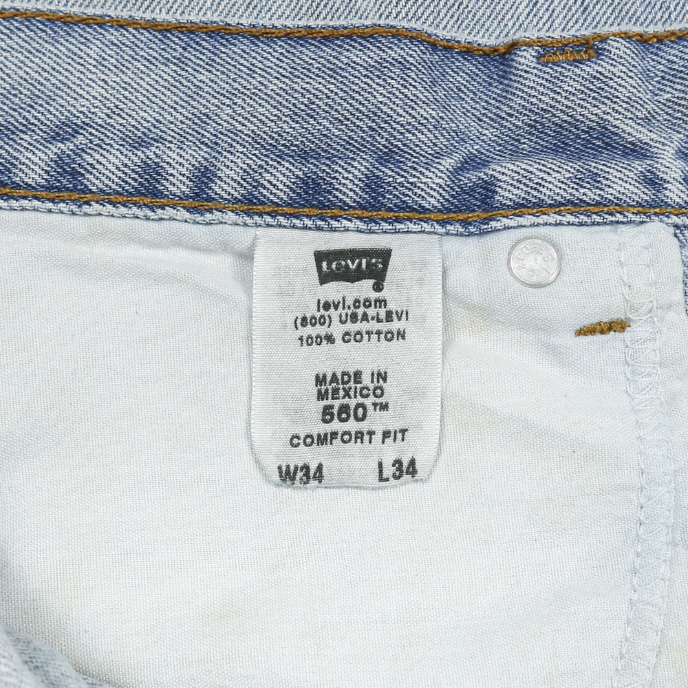 2000s Levi's 560 Denim Jeans Size 34