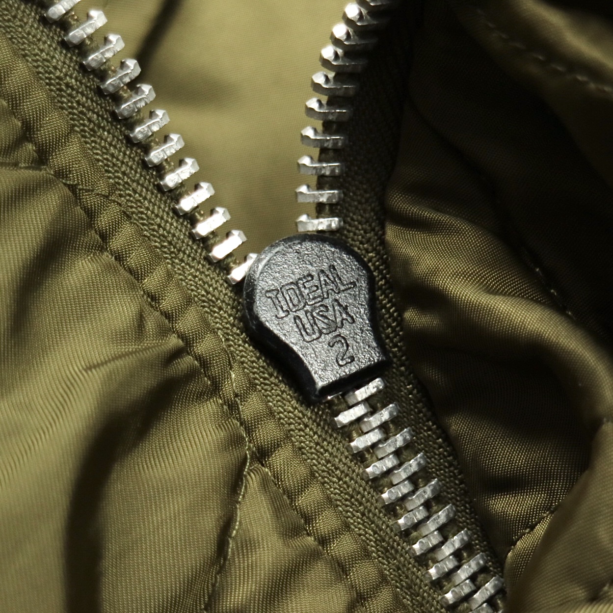90s Alpha Industries MA-1 Jacket Ground Crew Size L