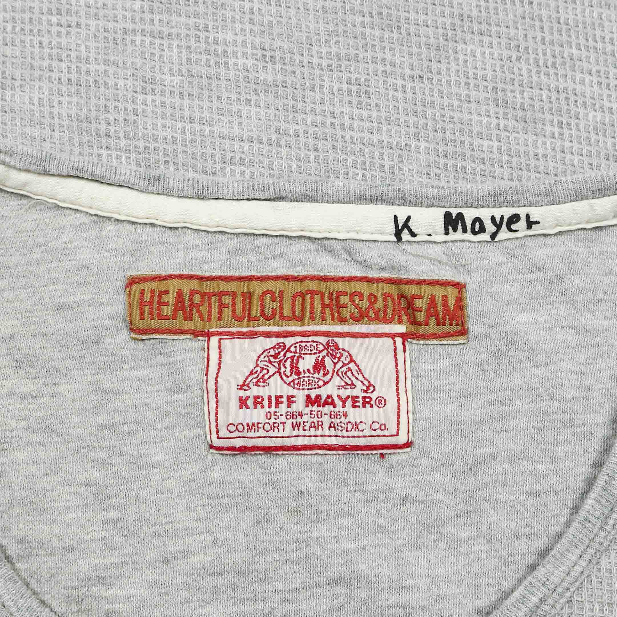 Kriff Mayer Waffle Long-sleeve T-Shirt Size M