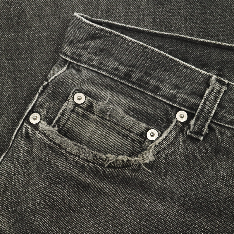90s J.Crew Made in USA Black Denim Jeans Size 32