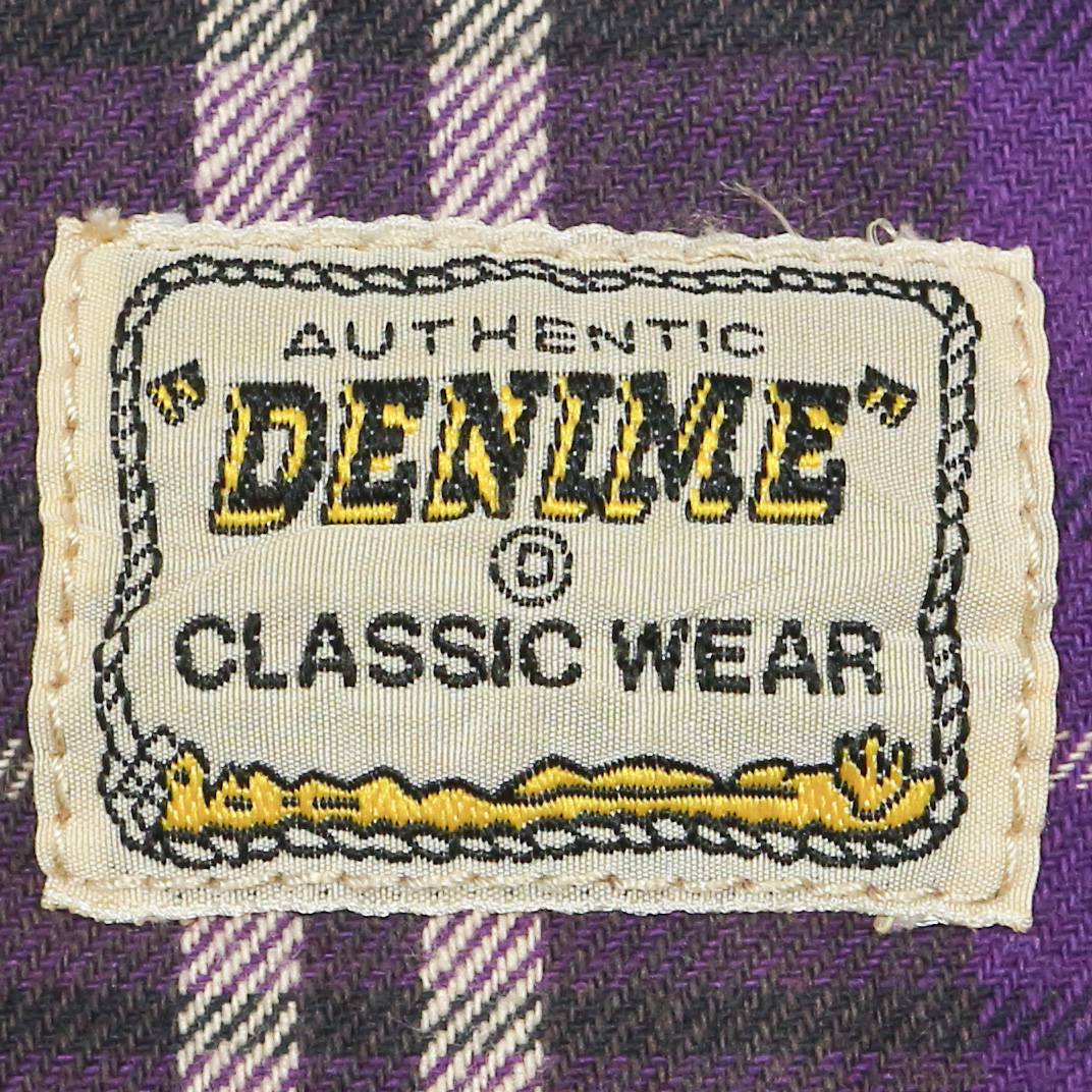 Denime Japan Flannel Western Shirt Size XS