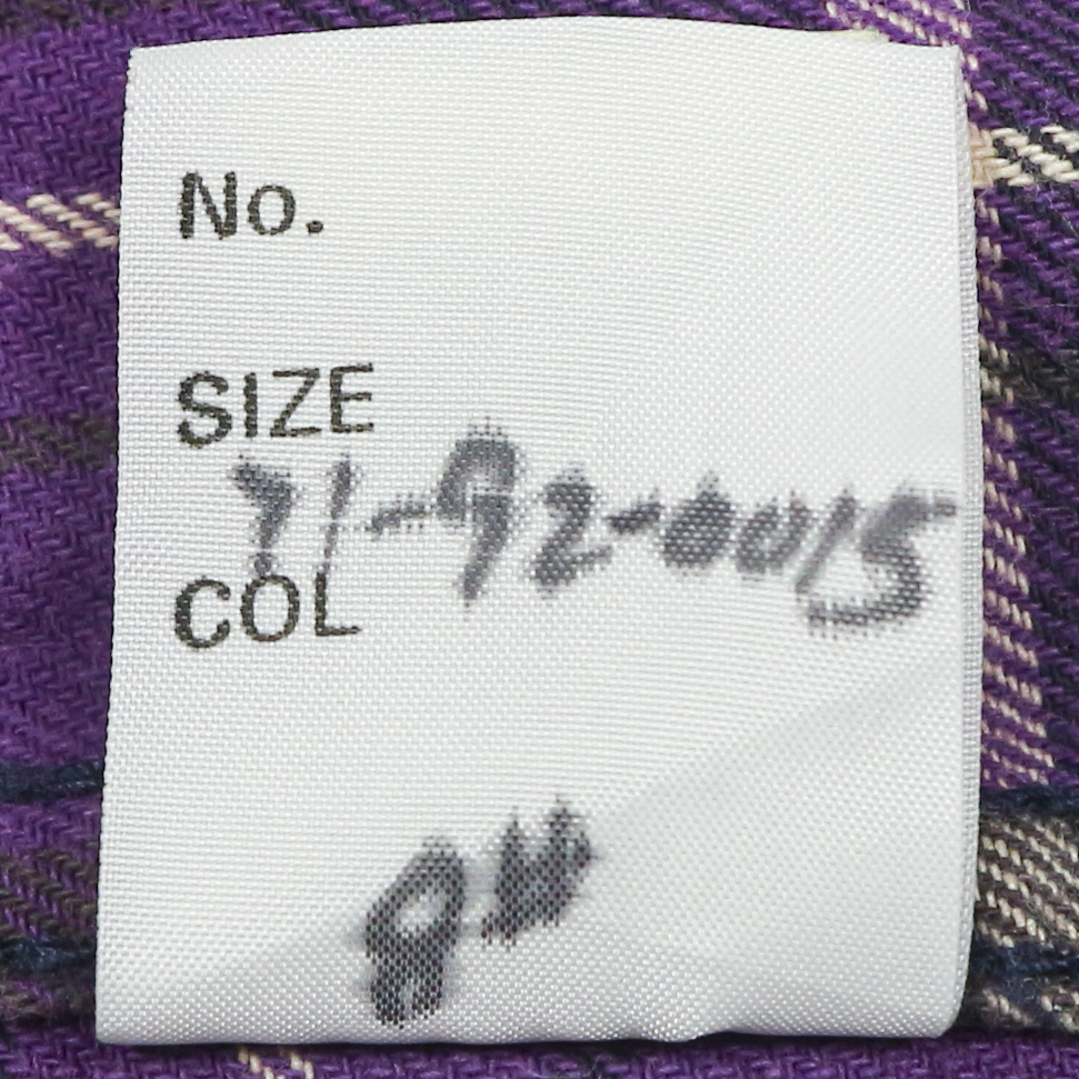 Denime Japan Flannel Western Shirt Size XS