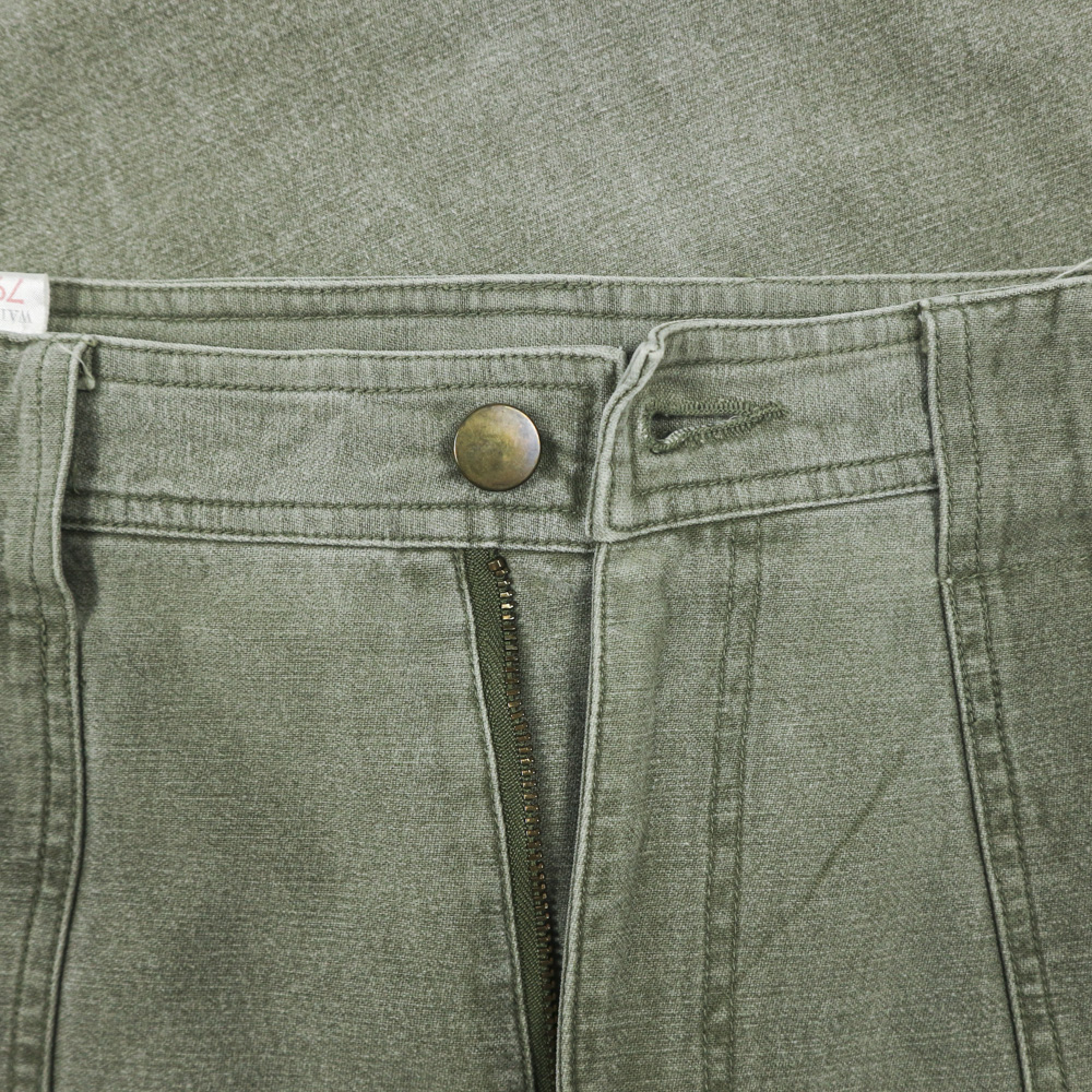 Canyon Rock Olive Sateen Cargo Pants Size 29
