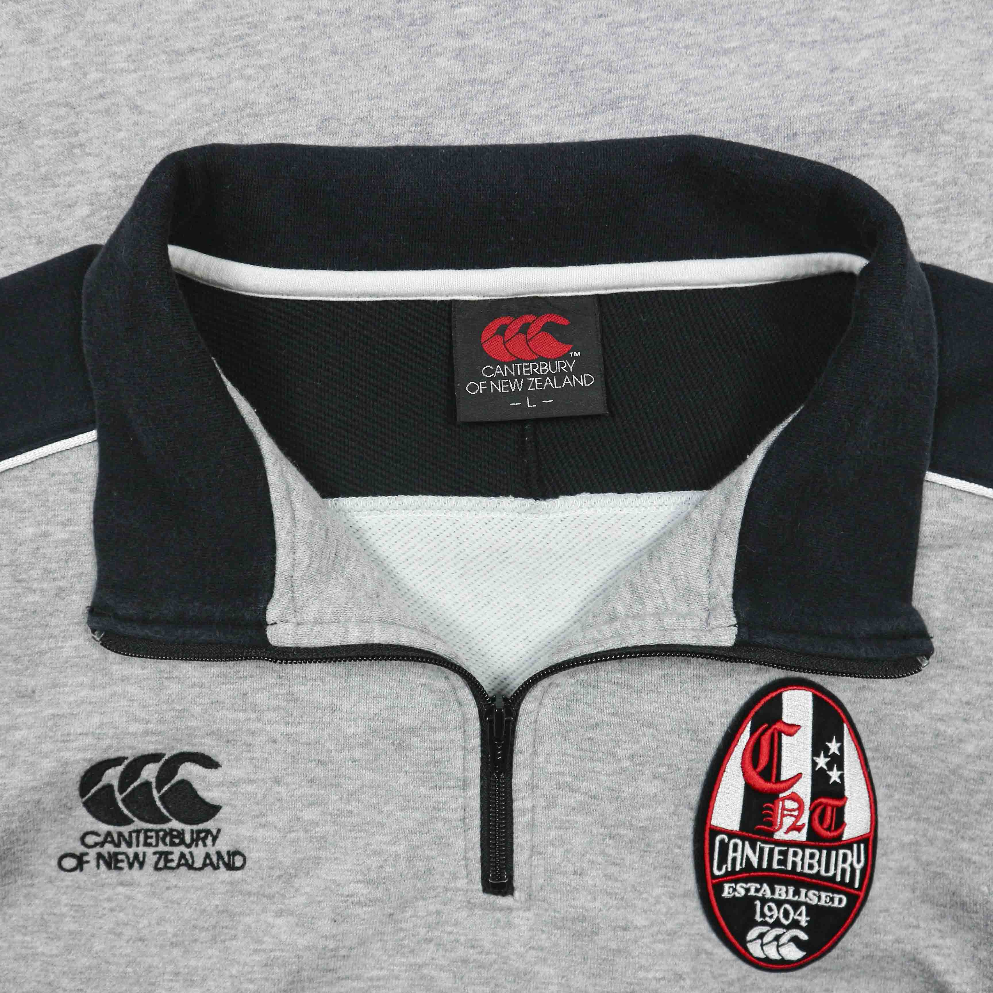 Canterbury of New Zealand 1/4 Zip Jersey Size L
