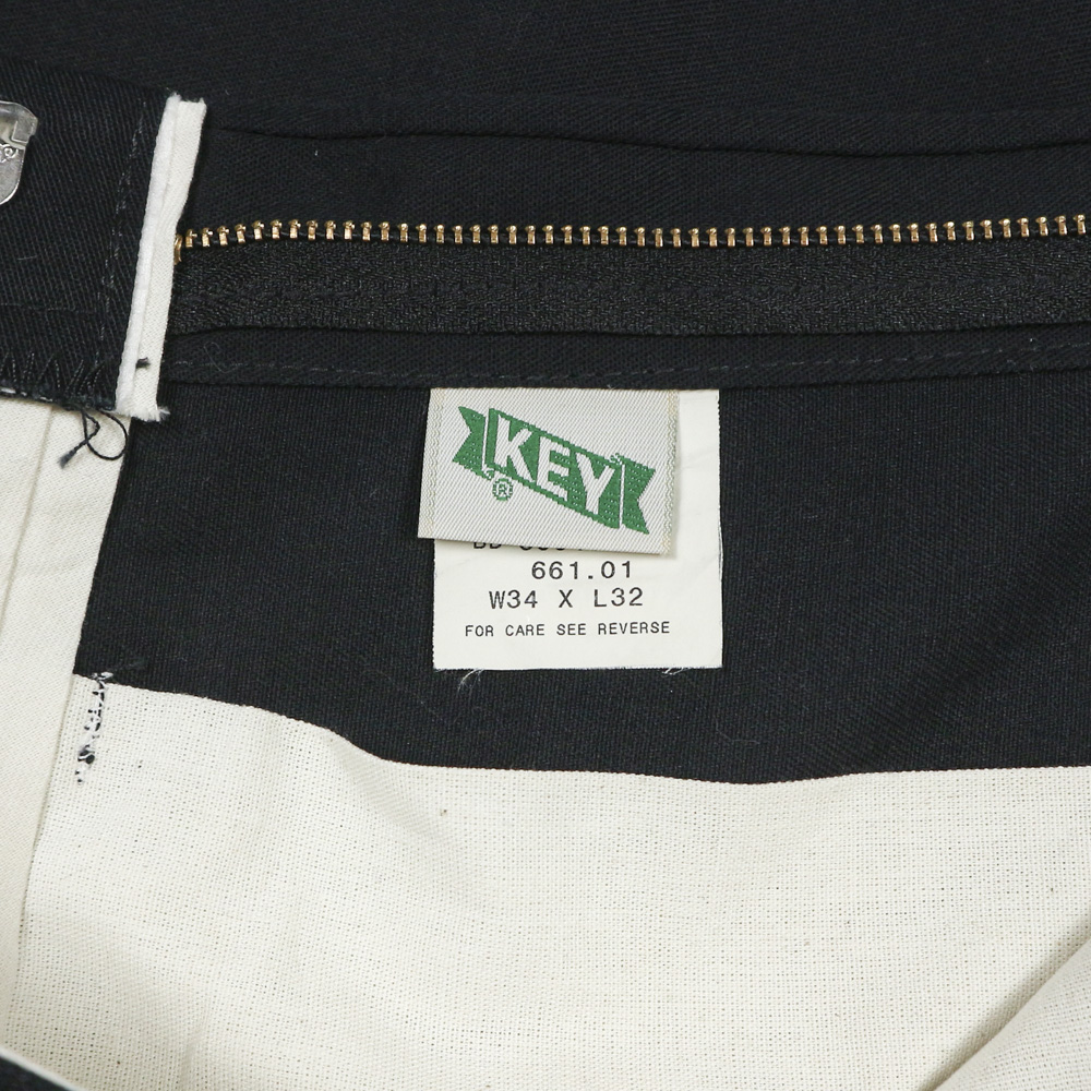 Vintage 80s Key Made in USA Work Pants Size 34