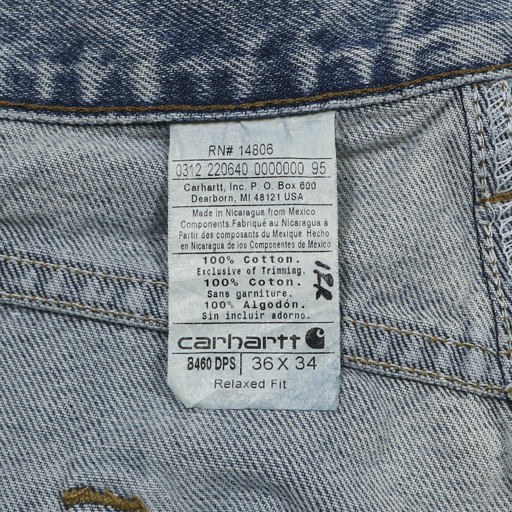 Carhartt Denim Cutted Shorts Size 36