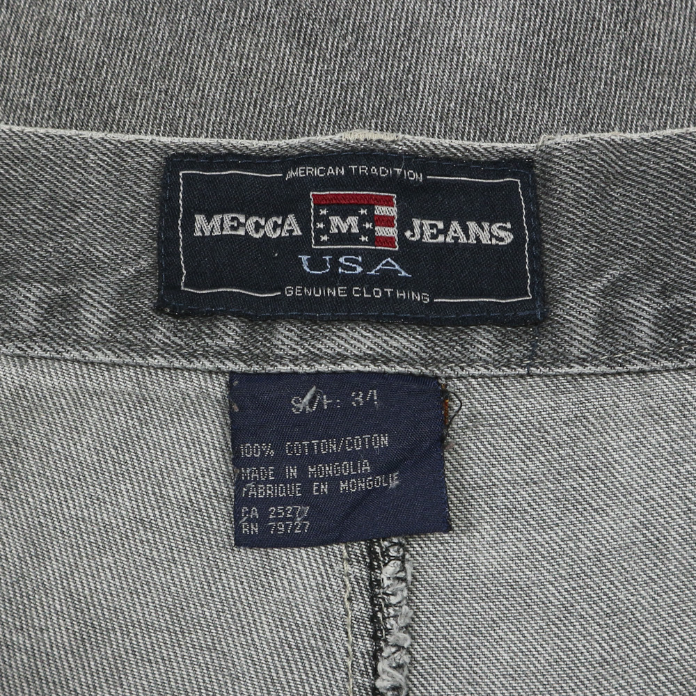 Mecca Jeans Denim Carpenter Shorts Size 34