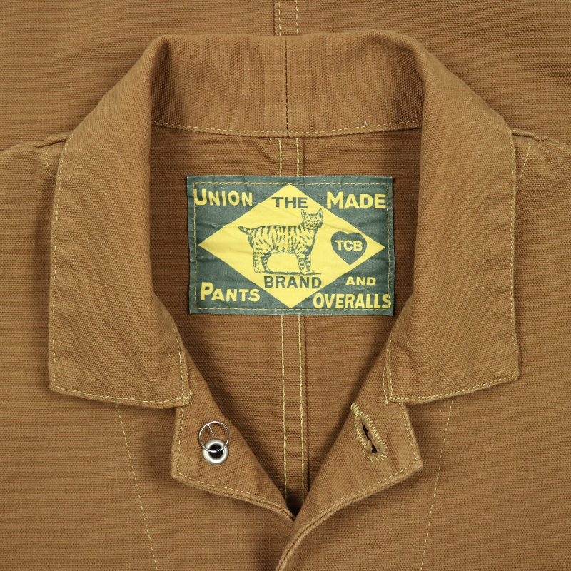 TCB Jeans Cathartt Chore Coat Brown Canvas Size XL