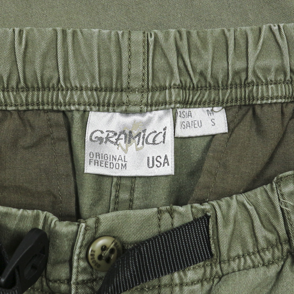 Gramicci Olive Outdoor Slim Pants Size M