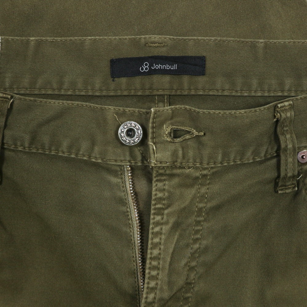Johnbull Made in Japan Olive 5-pocket Jeans Size 36