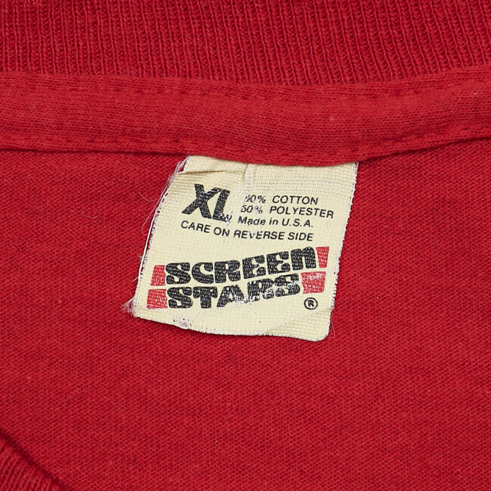Vintage 80s Screen Stars USA Graphic T-Shirt Size XL