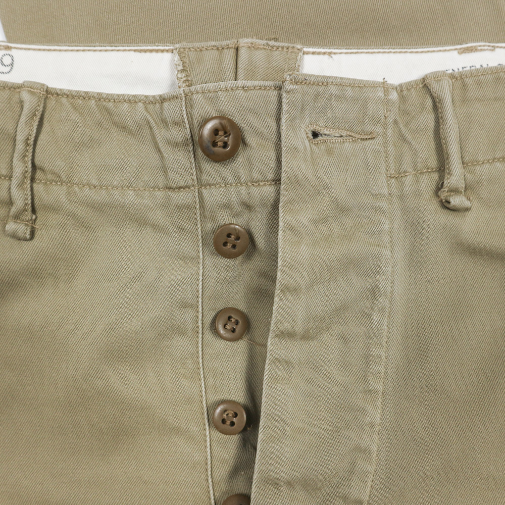 Double RL RRL Type Military Khaki Trousers Size 30