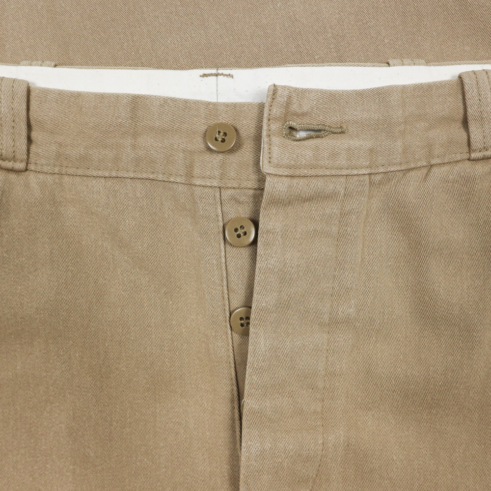 90s Levi's Japan Selvedge Khaki Work Pants Size 31