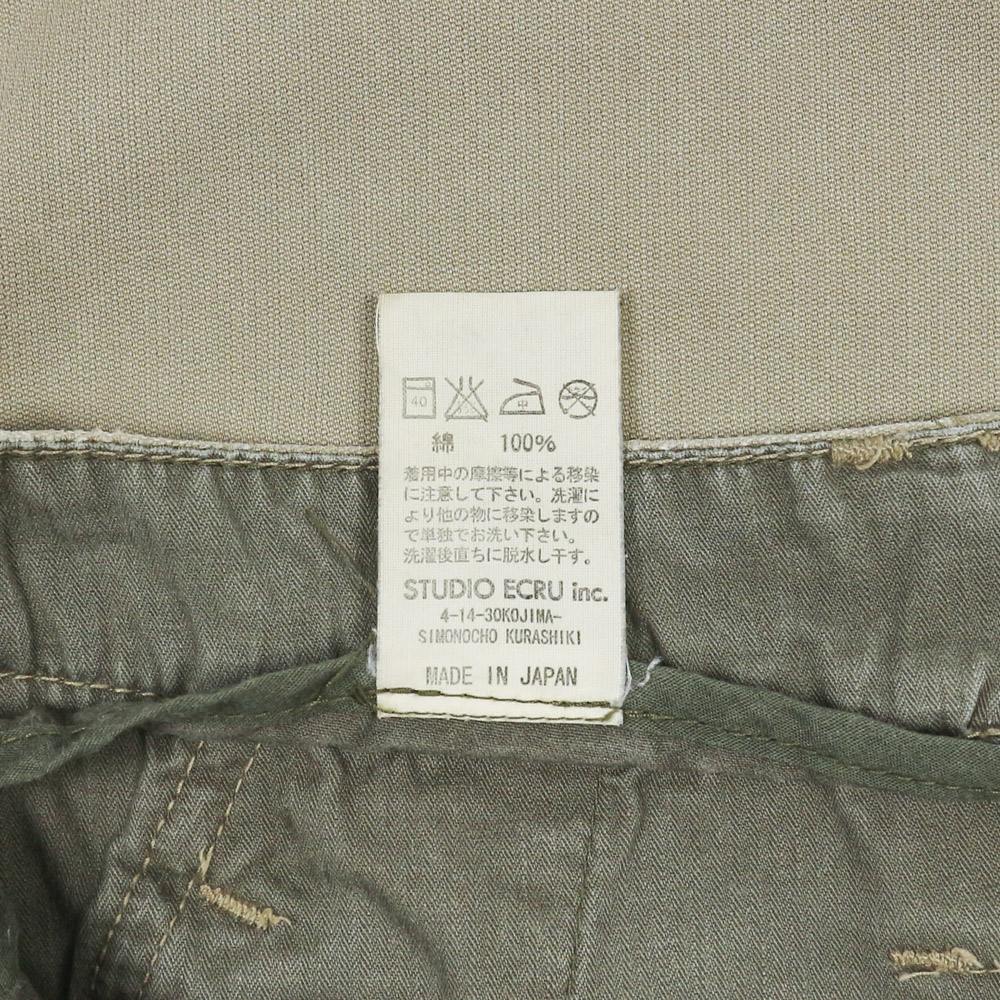 Quadro by Studio Ecru Utility Bootcut Pants Size 33