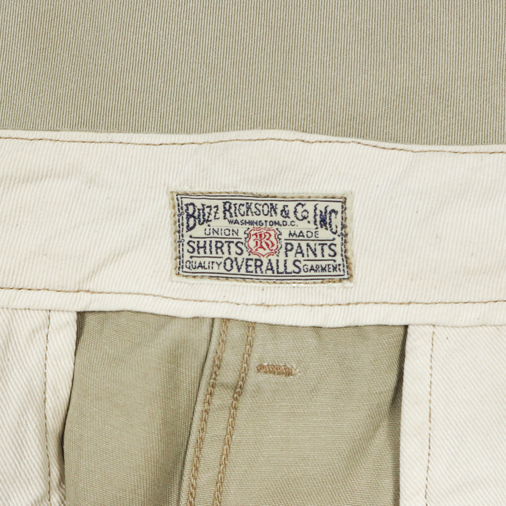 Buzz Rickson’s Type Military Khaki Trousers Size 31