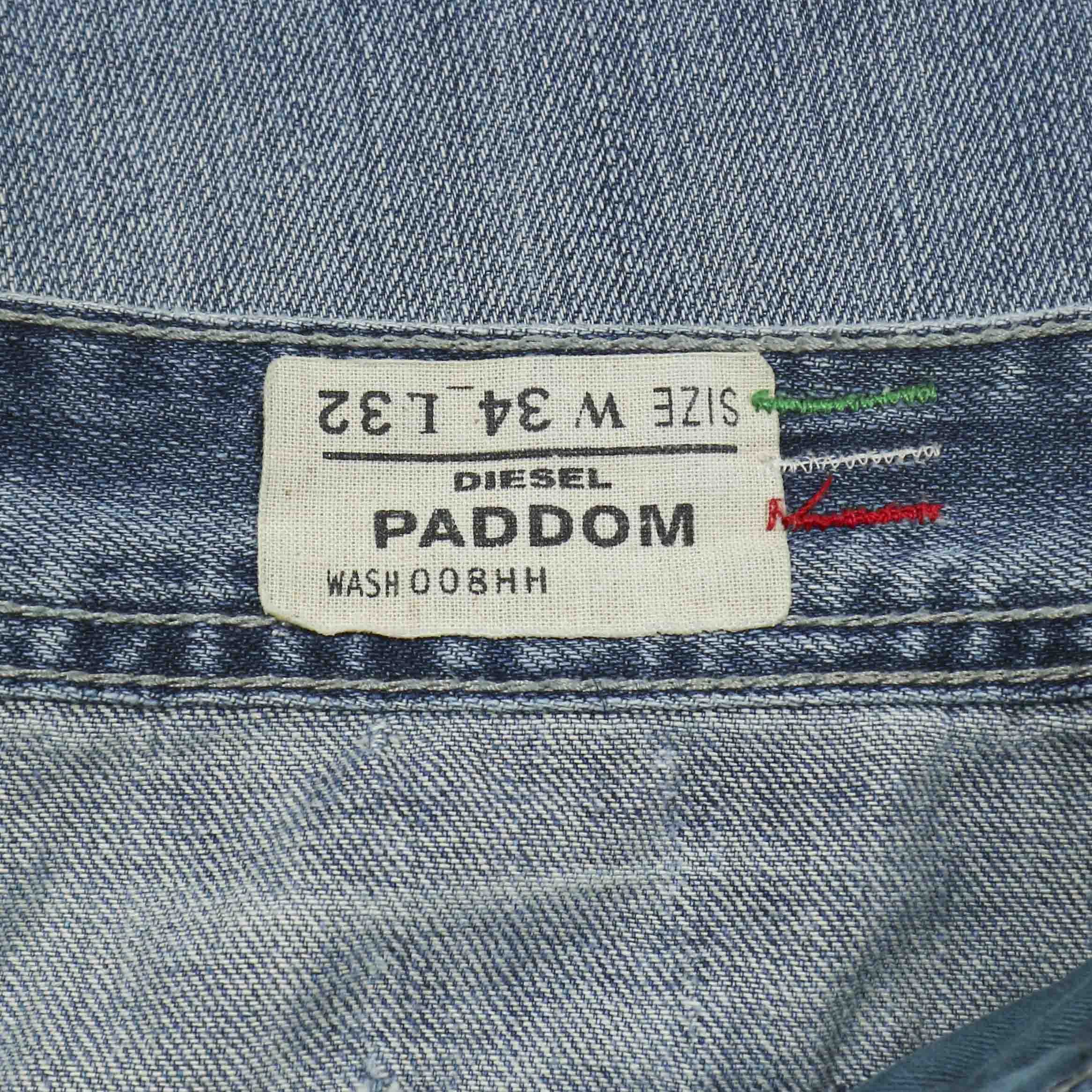 Diesel Industry Paddom Denim Jeans Size 34