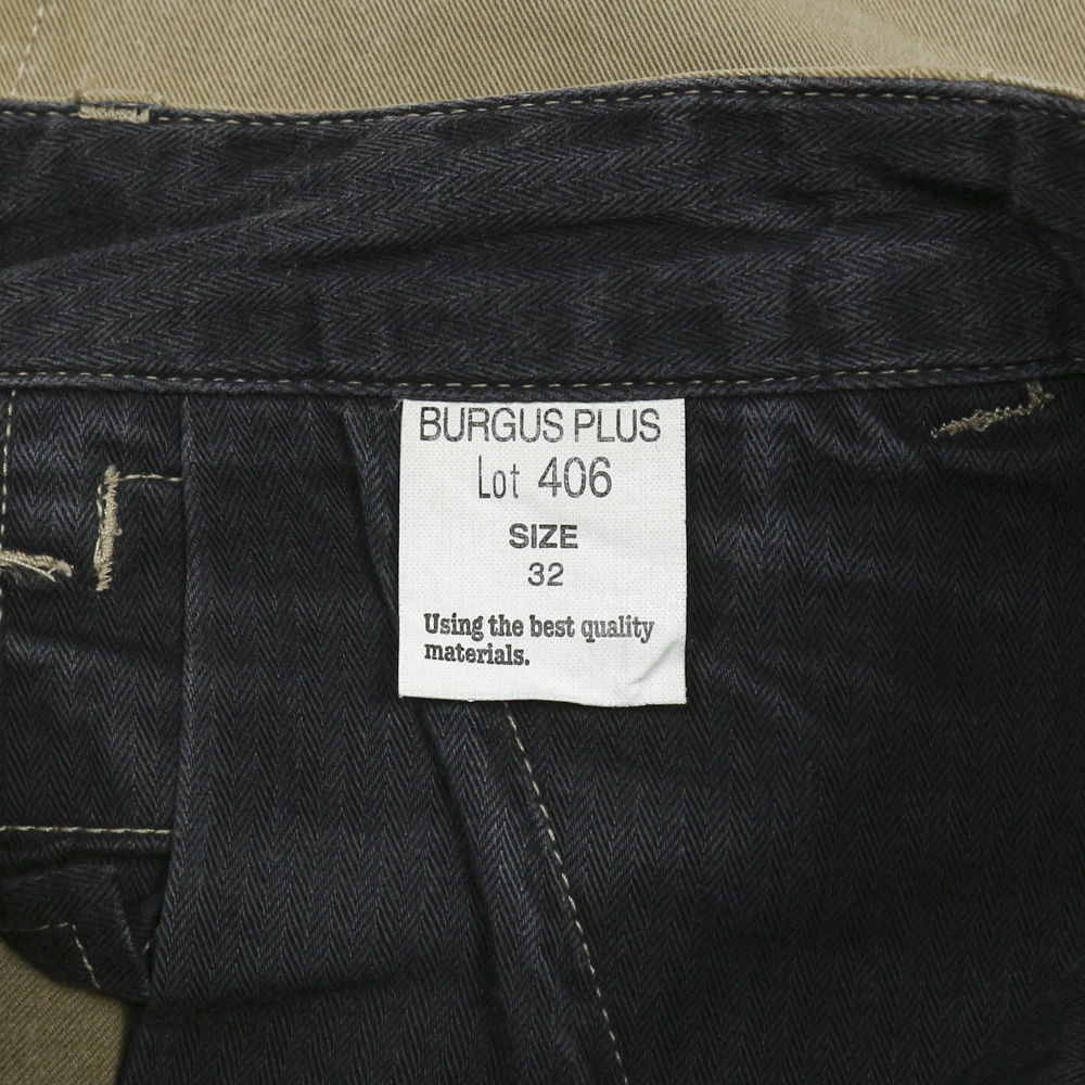 Burgus Plus Made in Japan Lot 406 Khaki Pants Size 32